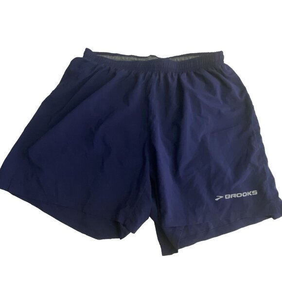 Brooks NWT Mens Size Medium Admiral Equilibrium Rev Pacer Shorts Wicking - Picture 5 of 9